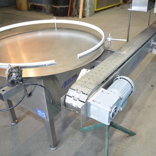 Accutek 60 BPM Liquor or Beer Bottling Line, Rinser, Filler, Plugger, Conveyor, Etc