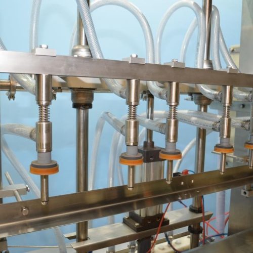 Accutek 60 BPM Liquor or Beer Bottling Line, Rinser, Filler, Plugger, Conveyor, Etc
