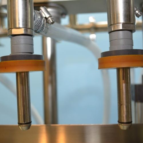 Accutek 60 BPM Liquor or Beer Bottling Line, Rinser, Filler, Plugger, Conveyor, Etc