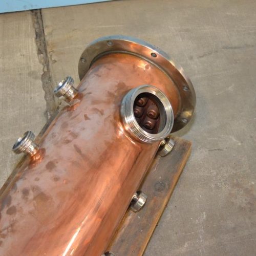 UNUSED 250 Liter Minnetonka Type 3 Copper Column Distiller Jacketed with Agitation