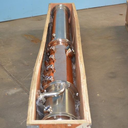 UNUSED 250 Liter Minnetonka Type 3 Copper Column Distiller Jacketed with Agitation