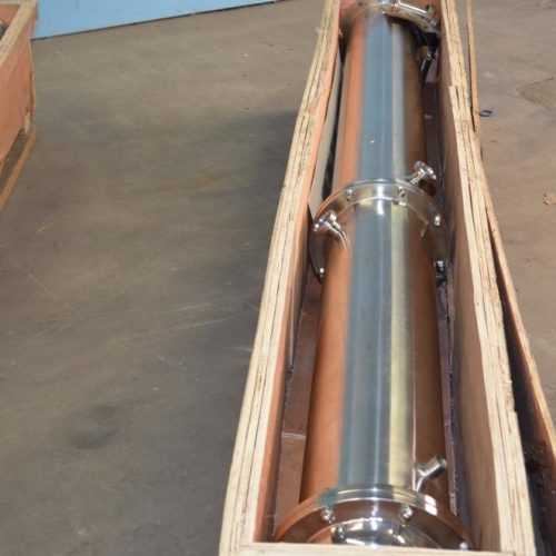 UNUSED 250 Liter Minnetonka Type 3 Copper Column Distiller Jacketed with Agitation