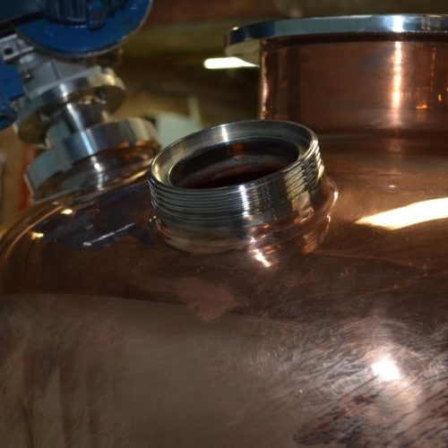 UNUSED 250 Liter Minnetonka Type 3 Copper Column Distiller Jacketed with Agitation