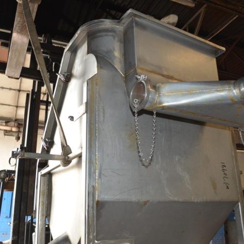 36 in W x 34 in L S/S Dewatering Hopper