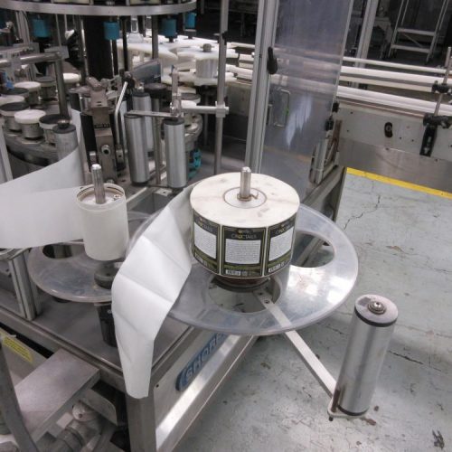 Shorewood Model 5200R Front, Back, Neck Rotary Labeler