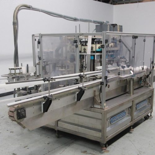Shorewood Model 5200R Front, Back, Neck Rotary Labeler