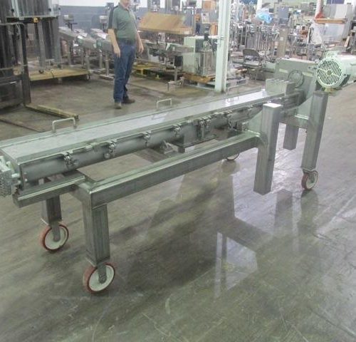 10 in Dia x 102 in L S/S Inter-Meshing Co-Rotating Twin Screw Continuous Mixer