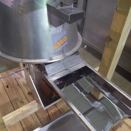 Arbo S/S Loss in Weight Vibratory Feeder with Agitated Hopper