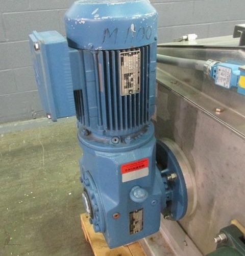 Anderson Dahlen 27 Cu Ft S/S Trough 12 in Dia C/S Screw Twin Screw Mixer