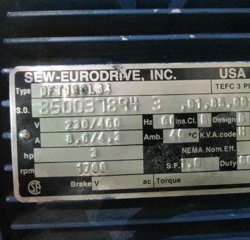 Anderson Dahlen 27 Cu Ft S/S Trough 12 in Dia C/S Screw Twin Screw Mixer