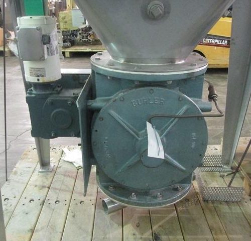 HAF Equipment Model 18BV4S4 Bulk Feeder with Rotary Air Lock