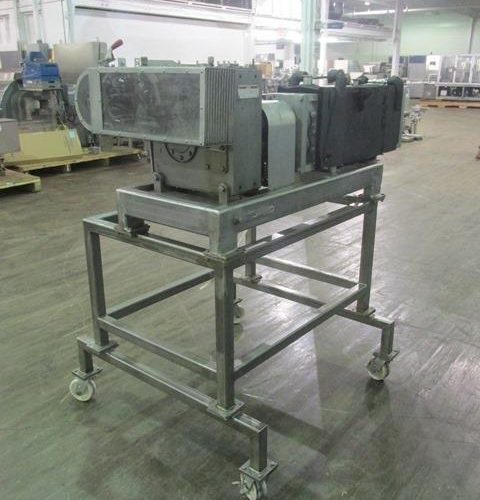 Twin Screw Jacketed Cooler with Stacked Horizontal Screws