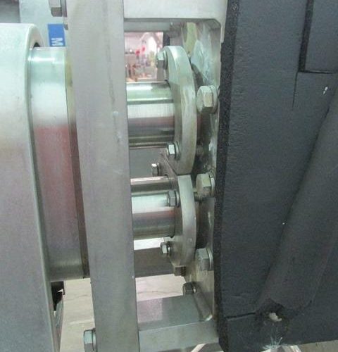 Twin Screw Jacketed Cooler with Stacked Horizontal Screws