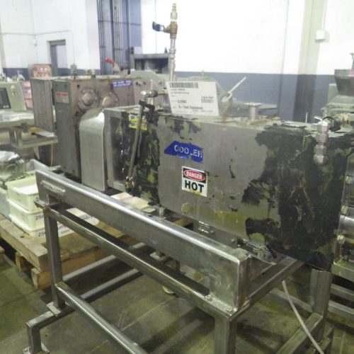 Twin Screw Jacketed Cooler with Stacked Horizontal Screws