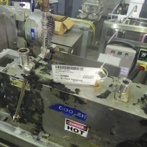 Twin Screw Jacketed Cooler with Stacked Horizontal Screws