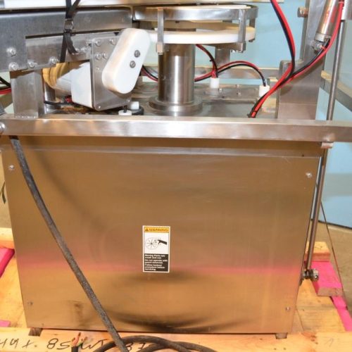 Modern Model SR8DC Twin Fill Head 40 CPM S/S Rotary Cup Filler with Overcapper