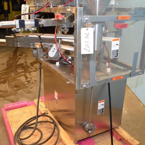 Modern Model SR8DC Twin Fill Head 40 CPM S/S Rotary Cup Filler with Overcapper