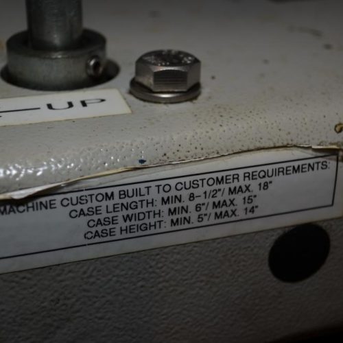 Belcor Model 270 Automatic Top Only Hot Melt Case Sealer