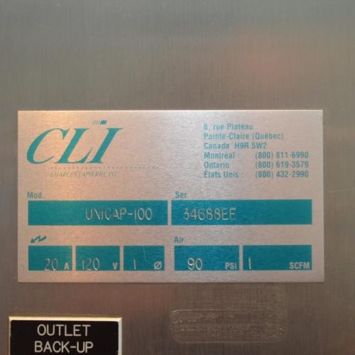 CLI Model Unicap100 (6) Quill Inline Cap Tightener Retorquer
