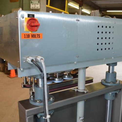 CLI Unicap100 (6) Quill S/S Inline 120 CPM Spindle Capper with S/S Cap Elevator