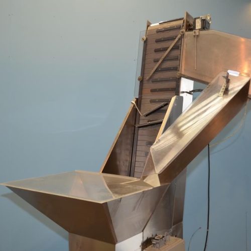 CLI Unicap100 (6) Quill S/S Inline 120 CPM Spindle Capper with S/S Cap Elevator