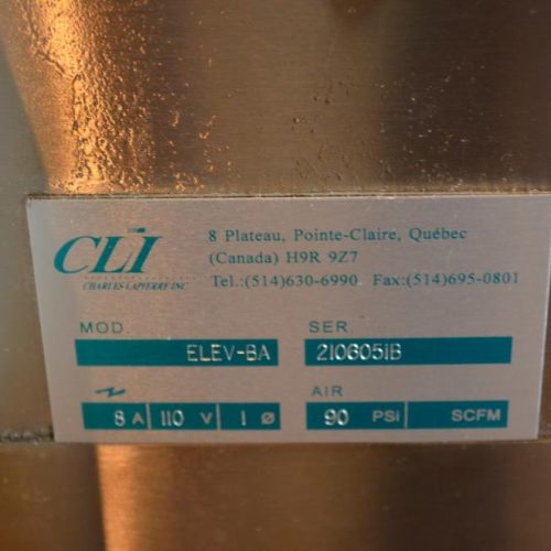 CLI Unicap100 (6) Quill S/S Inline 120 CPM Spindle Capper with S/S Cap Elevator