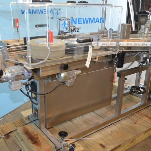 Newman Model NV2 S/S Wrap Around 140 CPM Pressure Sensitive Labeler