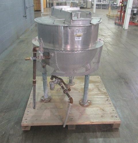 60 Gallon Groen Model TA60 S/S Jacketed Sweep Scrape Agitated Kettle