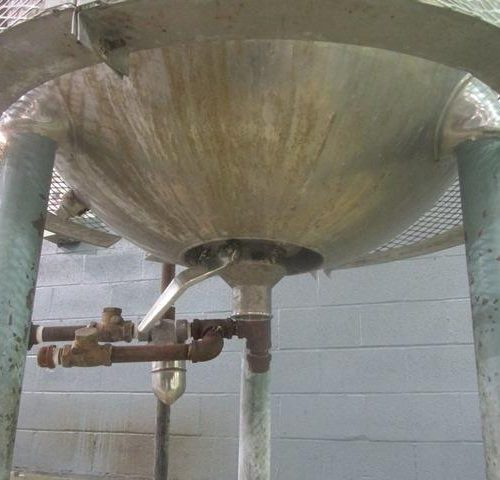 60 Gallon Groen Model TA60 S/S Jacketed Sweep Scrape Agitated Kettle