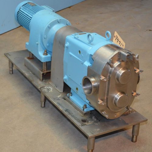 Waukesha Model 220 7.5 HP S/S Positive Displacement Pump