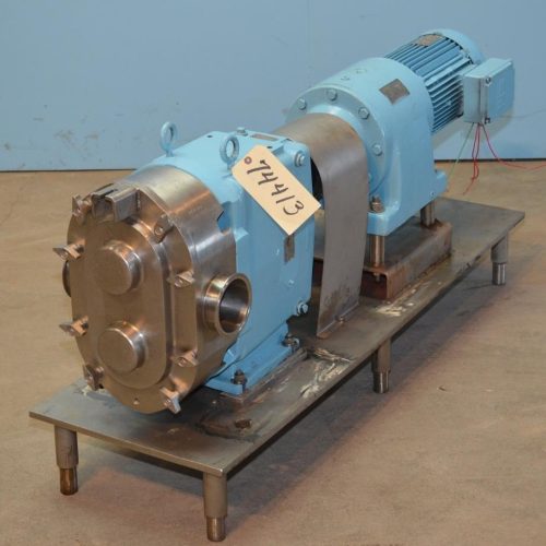 Waukesha Model 220 7.5 HP S/S Positive Displacement Pump
