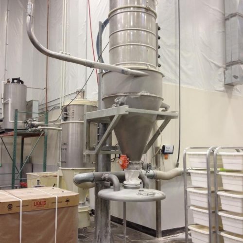 Italsilo (5) Super Sack Bag Dosing System with Hopper, Air Locks, Scale, Filter