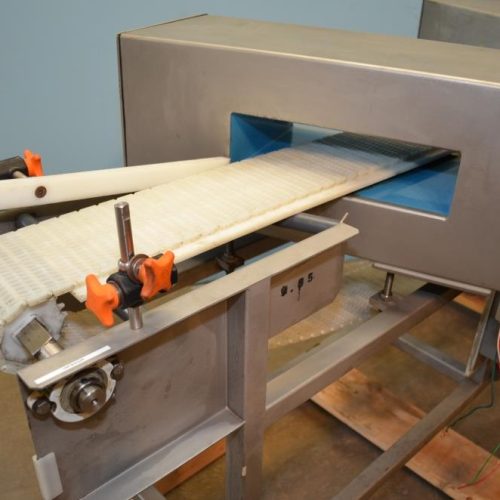 Twin Head Loma IQ2 13 3/4 in W x 2 7/8 in H Aperture S/S Metal Detectors with Reject