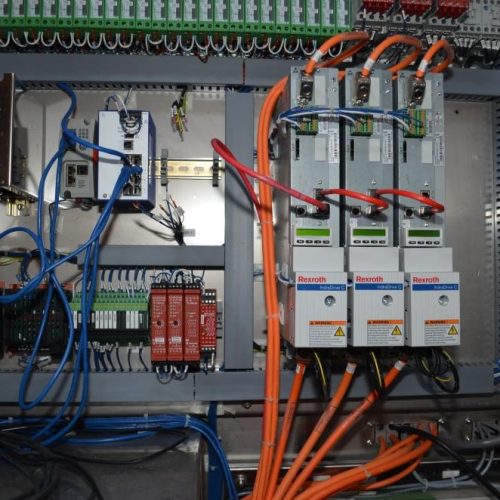 Winpak Model WP32 Eight Lane Vertical Form, Fill, and Seal Liquid Pouch Machine