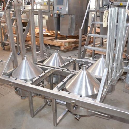 Winpak Model WP32 Eight Lane Vertical Form, Fill, and Seal Liquid Pouch Machine