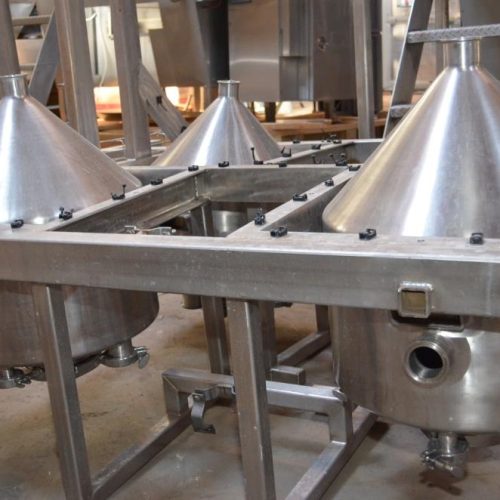 Winpak Model WP32 Eight Lane Vertical Form, Fill, and Seal Liquid Pouch Machine