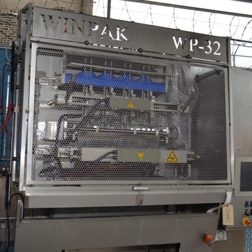 Winpak Model WP32 Eight Lane Vertical Form Fill and Seal USDA Liquid Pouch Machine