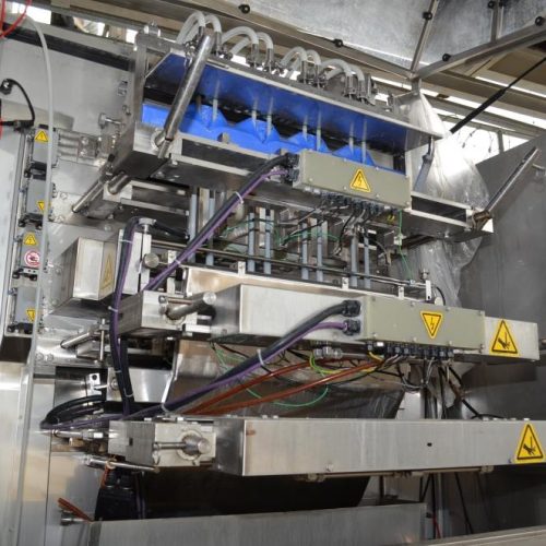 Winpak Model WP32 Eight Lane Vertical Form Fill and Seal USDA Liquid Pouch Machine