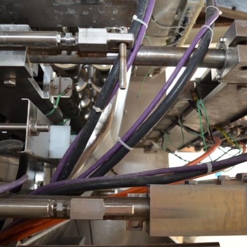 Winpak Model WP32 Eight Lane Vertical Form Fill and Seal USDA Liquid Pouch Machine