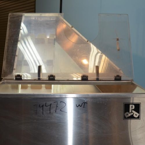 Pace Model M350AR S/S 300 BPM Bottle Unscrambler with Integrated Elevator