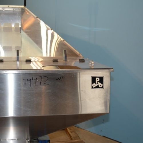 Pace Model M350AR S/S 300 BPM Bottle Unscrambler with Integrated Elevator