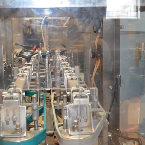 Pace Model M350AR S/S 300 BPM Bottle Unscrambler with Integrated Elevator