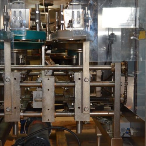 Pace Model M350AR S/S 300 BPM Bottle Unscrambler with Integrated Elevator