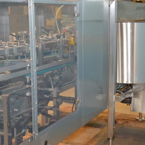 Pace Model M350AR S/S 300 BPM Bottle Unscrambler with Integrated Elevator