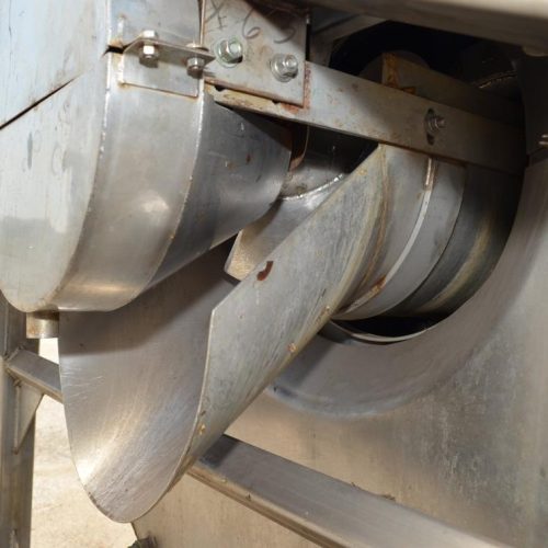 8.5 ft L x 5 ft Diameter S/S Rotary Drum Blancher or Pouch Cooler