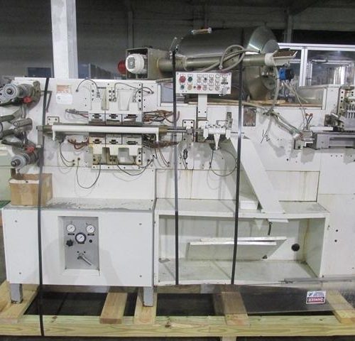 Sarong Model SG12 Inline Dual (12) Cavity Suppository Wrapping Machine