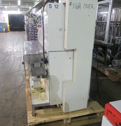 Sarong Model SG12 Inline Dual (12) Cavity Suppository Wrapping Machine