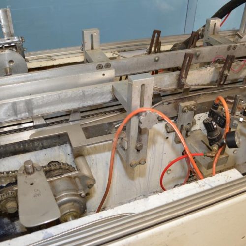 Adco Model 15D60EC 90 CPM 14 in Pitch Semi Auto Horizontal End Load Hot Melt Cartoner