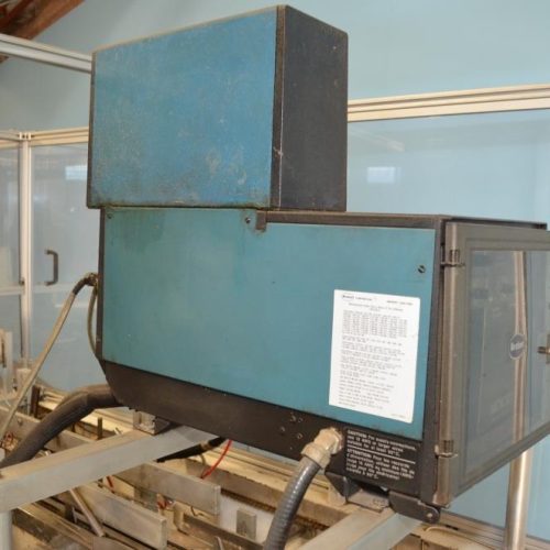 Adco Model 15D60EC 90 CPM 14 in Pitch Semi Auto Horizontal End Load Hot Melt Cartoner