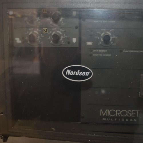 Adco Model 15D60EC 90 CPM 14 in Pitch Semi Auto Horizontal End Load Hot Melt Cartoner